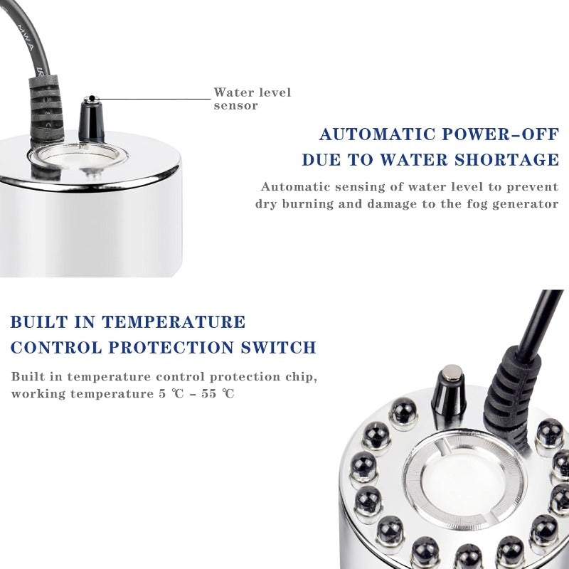 Ultrasonic Mist Maker – High Output Fogger for Fountains & Water Features