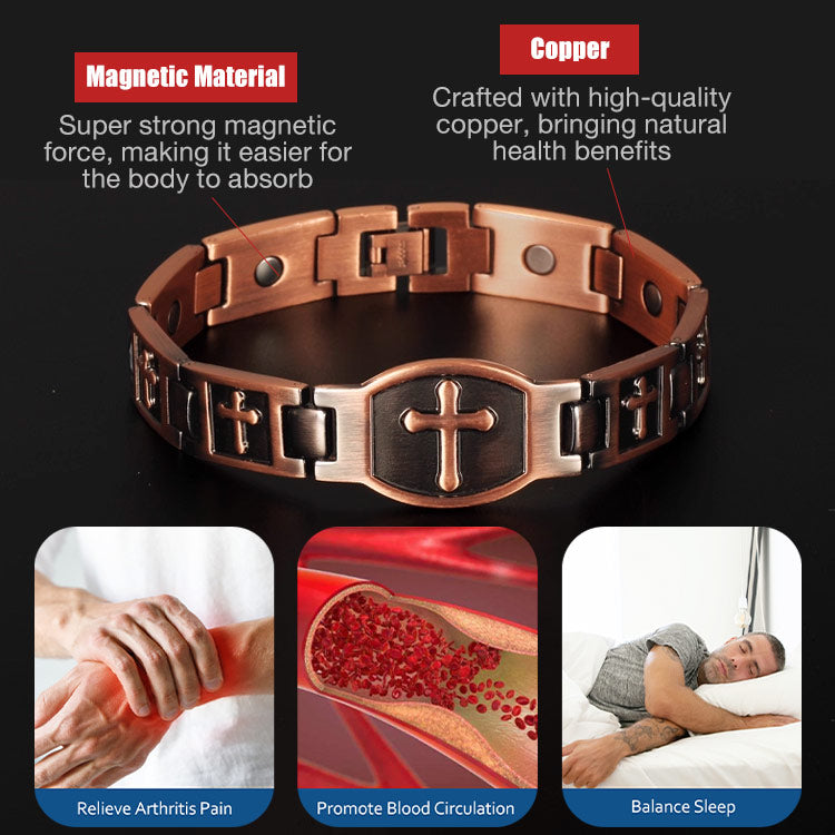 🔥New Year Sale 50% OFF🔥Magnetic Cross Bracelet